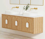Otti Laguna Mark II Wall Hung Vanity, Woodland Oak