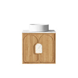 Otti Laguna Mark II Wall Hung Vanity, Woodland Oak