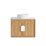 Otti Laguna Mark II Wall Hung Vanity, Woodland Oak