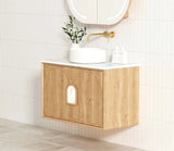 Otti Laguna Mark II Wall Hung Vanity, Woodland Oak