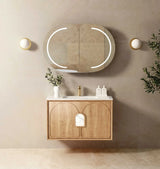 Otti Laguna Mark II Wall Hung Vanity, Woodland Oak