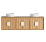 Otti Laguna Mark II Wall Hung Vanity, Woodland Oak