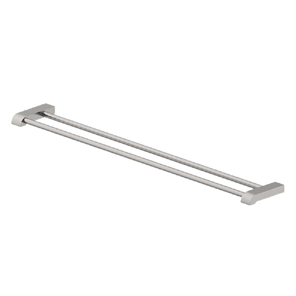 Abey Park Avenue Double Towel Rail, 760mm, Brushed Nickel, LDTR-BN