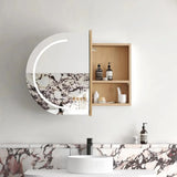 Otti LED-BOSV9060N LED Bondi 900x600mm Natural Oak Shaving Cabinet