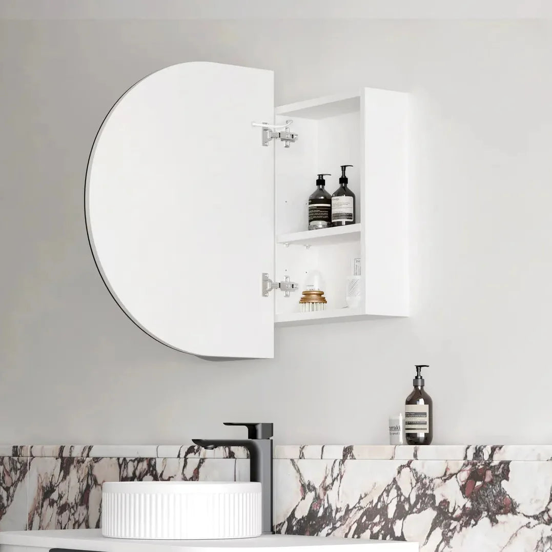 Otti LED-BOSV9060W LED Bondi 900x600mm White Shaving Cabinet