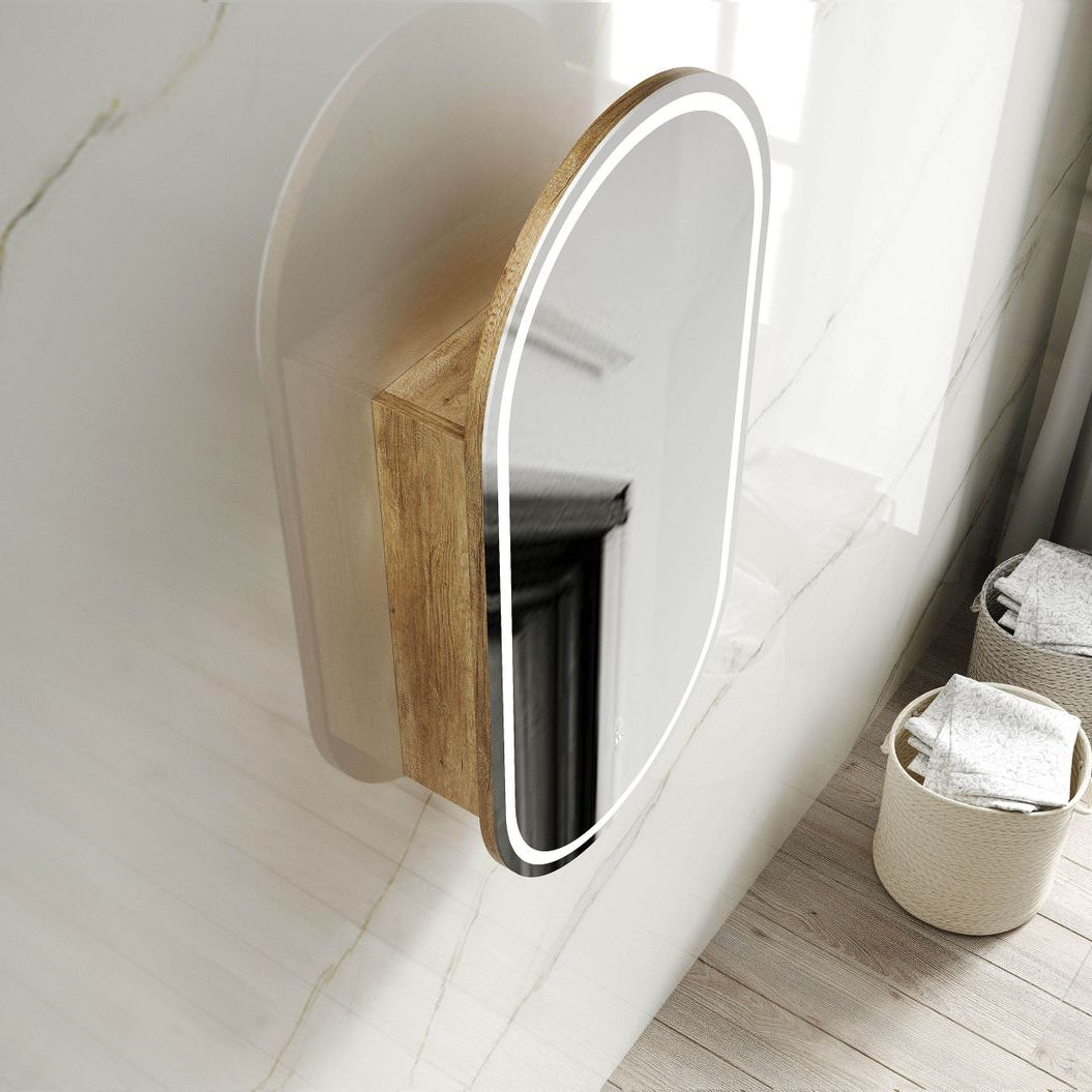 Otti LED-SOV9045N LED Noosa 900x450mm Natural Oak Shaving Cabinet