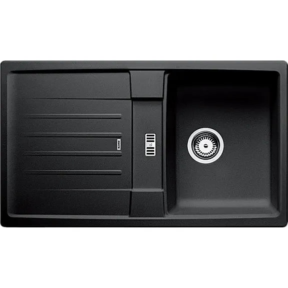 Blanco LEXA45SK5 Lexa Single Bowl Inset Sink with Drain Board - Anthracite - In Stock