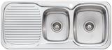 Oliveri Ll137 Lakeland 1 And 3/4 Bowl Left Hand Drainer Sink - Pre Order Top Mounted Kitchen Sinks
