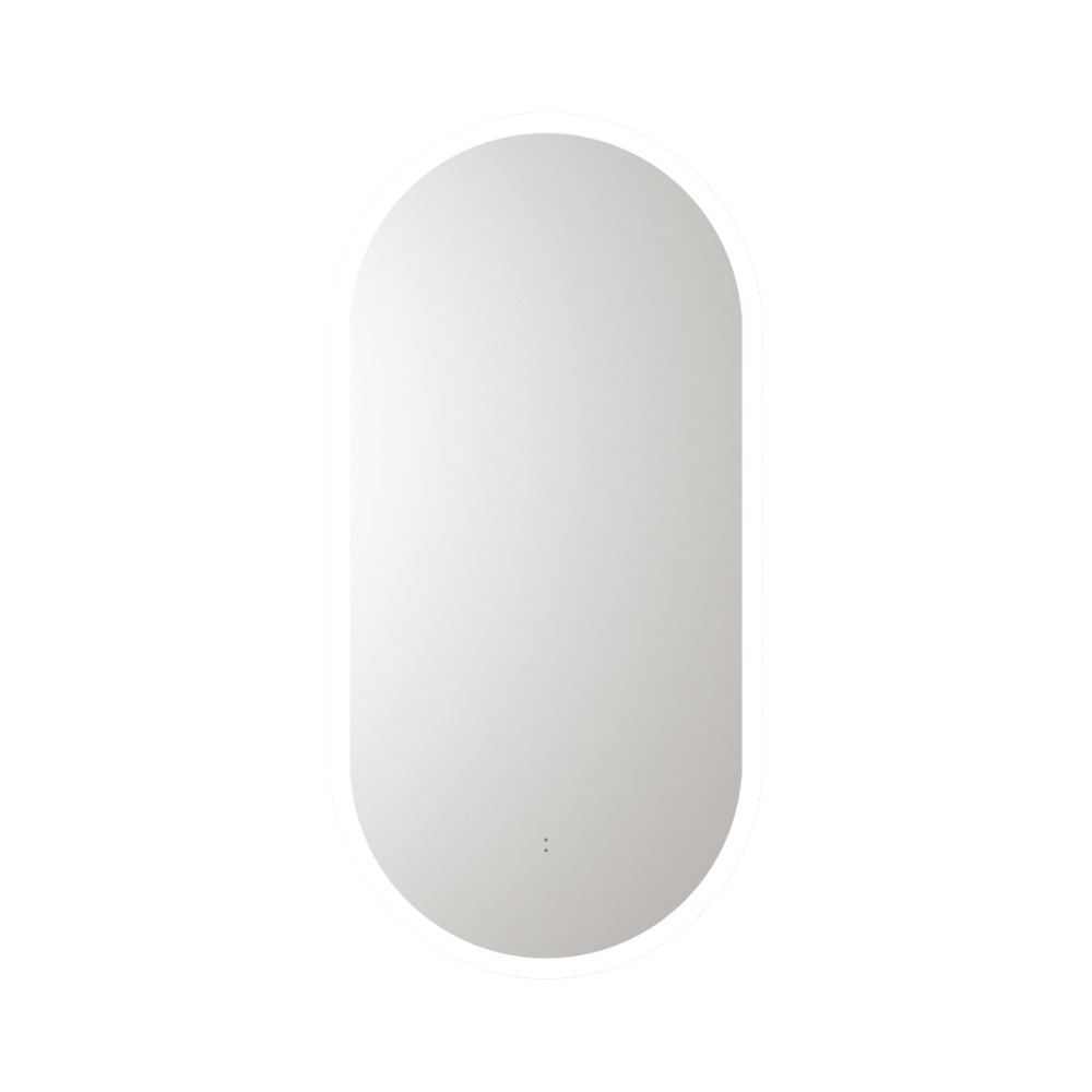 Aulic Beau Monde Oblong Pill LED Mirror Frameless 450 x 900mm LMBM-450 Frameless Mirrors