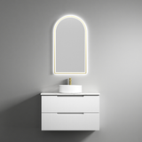 Aulic Canterbury Arch LED Mirror Brushed Gold 500 x 900mm LMCAN-500-BG Brushed Gold Mirrors