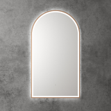 Aulic Canterbury Arch LED Mirror Brushed Bronze 500 x 900mm LMCAN-500-BZ Brushed Bronze Mirrors