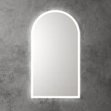Aulic Canterbury Arch LED Mirror Frameless 500 x 900mm LMCAN-500 Frameless Mirrors