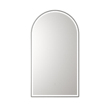 Aulic Canterbury Arch LED Mirror Gunmetal 500 x 900mm LMCAN-500-GM Gunmetal Mirrors
