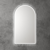 Aulic Canterbury Arch LED Mirror Gunmetal 500 x 900mm LMCAN-500-GM Gunmetal Mirrors
