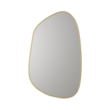 Aulic Tarcoola Asymmetric LED Mirror Brushed Gold 550 x 900mm LMTAR-550-BG Brushed Gold Mirrors