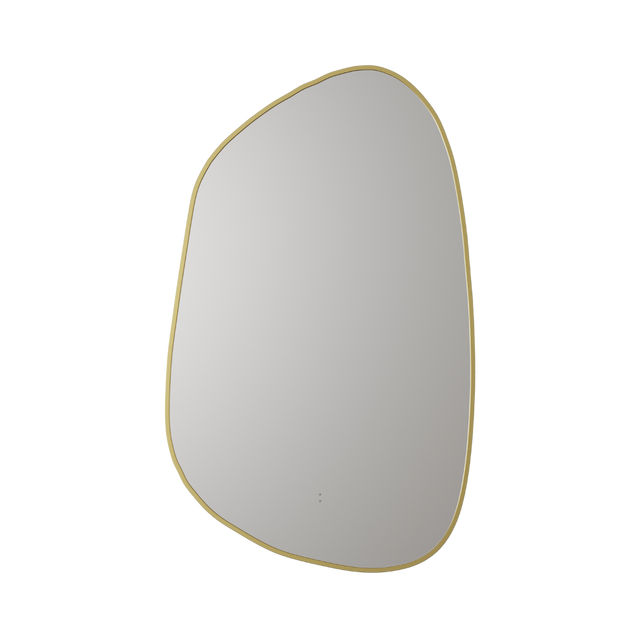 Aulic Tarcoola Asymmetric LED Mirror Brushed Gold 550 x 900mm LMTAR-550-BG Brushed Gold Mirrors