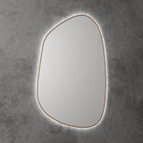 Aulic Tarcoola Asymmetric LED Mirror Brushed Bronze 550 x 900mm LMTAR-550-BZ Brushed Bronze Mirrors