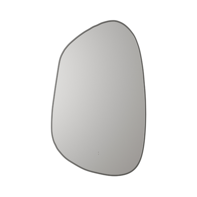 Aulic Tarcoola Asymmetric LED Mirror Gunmetal 550 x 900mm LMTAR-550-GM Gunmetal Mirrors