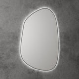 Aulic Tarcoola Asymmetric LED Mirror Gunmetal 550 x 900mm LMTAR-550-GM Gunmetal Mirrors