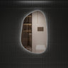 Aulic Tarcoola Asymmetric LED Mirror Frameless 550 x 900mm LMTAR-550 Frameless Mirrors