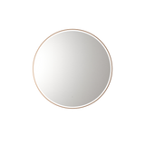 Aulic Windsor Round LED Mirror 700mm Brushed Bronze LMWIN-700-BZ Brushed Bronze Mirrors