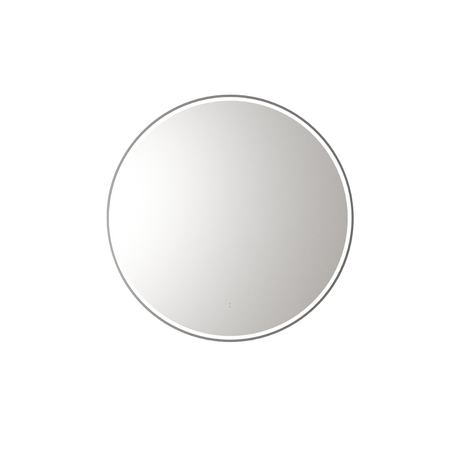 Aulic Windsor Round LED Mirror 700mm Gunmetal LMWIN-700-GM Gunmetal Mirrors