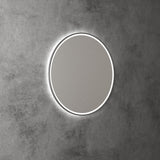 Aulic Windsor Round LED Mirror 700mm Gunmetal LMWIN-700-GM Gunmetal Mirrors