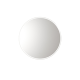 Aulic Windsor Round LED Mirror 700mm Matte White LMWIN-700-MW Matte White Mirrors