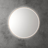 Aulic Windsor Round LED Mirror 900mm Brushed Bronze LMWIN-900-BZ Brushed Bronze Mirrors