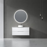 Aulic Windsor Round LED Mirror 900mm Frameless LMWIN-900 Frameless Mirrors