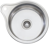 Oliveri Lr515 Solitaire Round Bowl Sink Top Mounted Kitchen Sinks