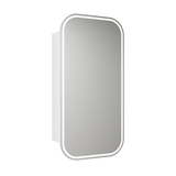 Aulic Vienna LED Matte White Shaving Cabinet 450 x 900mm LSCVIE-450-MW Frameless Mirrors & Cabinets
