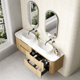 Aulic 1800mm Varcelli Tier Wall Hung Vanity CAWH54-1800-ST Vanity Units