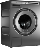 ASKO W4086PTAU 8kg Front Load Pro Wash Washing Machine, Titanium - New, Carton Damage Only