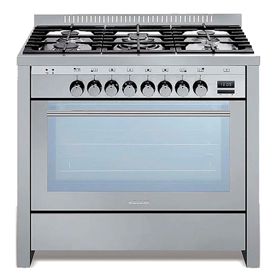 Glem ML96PROEI3 90cm Dual Fuel Freestanding Oven/Stove - Ex Display Discount