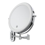 Fienza MM20 Swivel LED Magnifying Rechargable Mirror, Chrome
