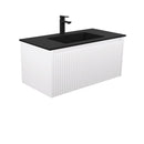 Fienza MON90RW 900 Montana Alina Satin White Wall-Hung Vanity