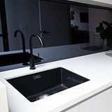 Franke Maris Granite Single Bowl 520mm Undermount Matte Black, MRG110-52MB-B