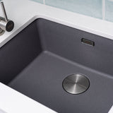 Franke Maris Granite Single Bowl 520mm Undermount Stone Grey, MRG110-52B SG