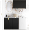 Otti Marlo LA-1715A-MA 1715x600x2100 Laundry Kit, Black