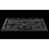 Artusi AGH91MB 90cm Black Finish Gas Cooktop