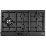 Artusi AGH91MB 90cm Black Finish Gas Cooktop