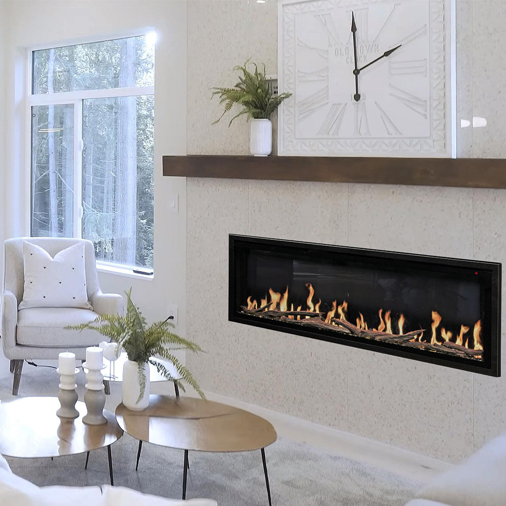 Modern Flames OR100-SLIM Orion 100″ Slim Heliovision Electric Fireplace