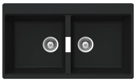 Abey N200B Schock Horizont Double Bowl Sink - Special Order Granite Kitchen Sinks