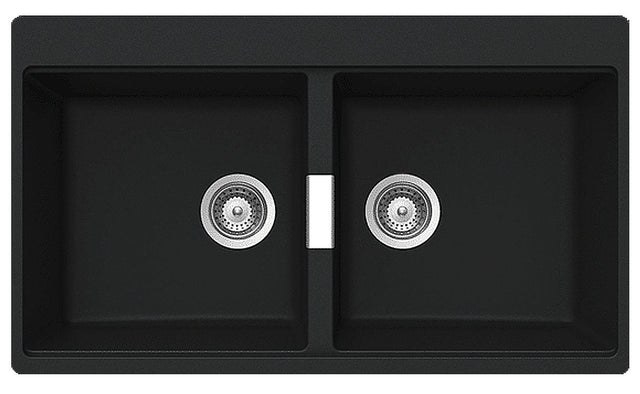 Abey N200B Schock Horizont Double Bowl Sink - Special Order Granite Kitchen Sinks