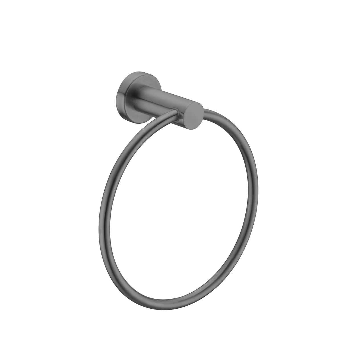 Nero NR1980GM Mecca Towel Ring - Gunmetal Grey