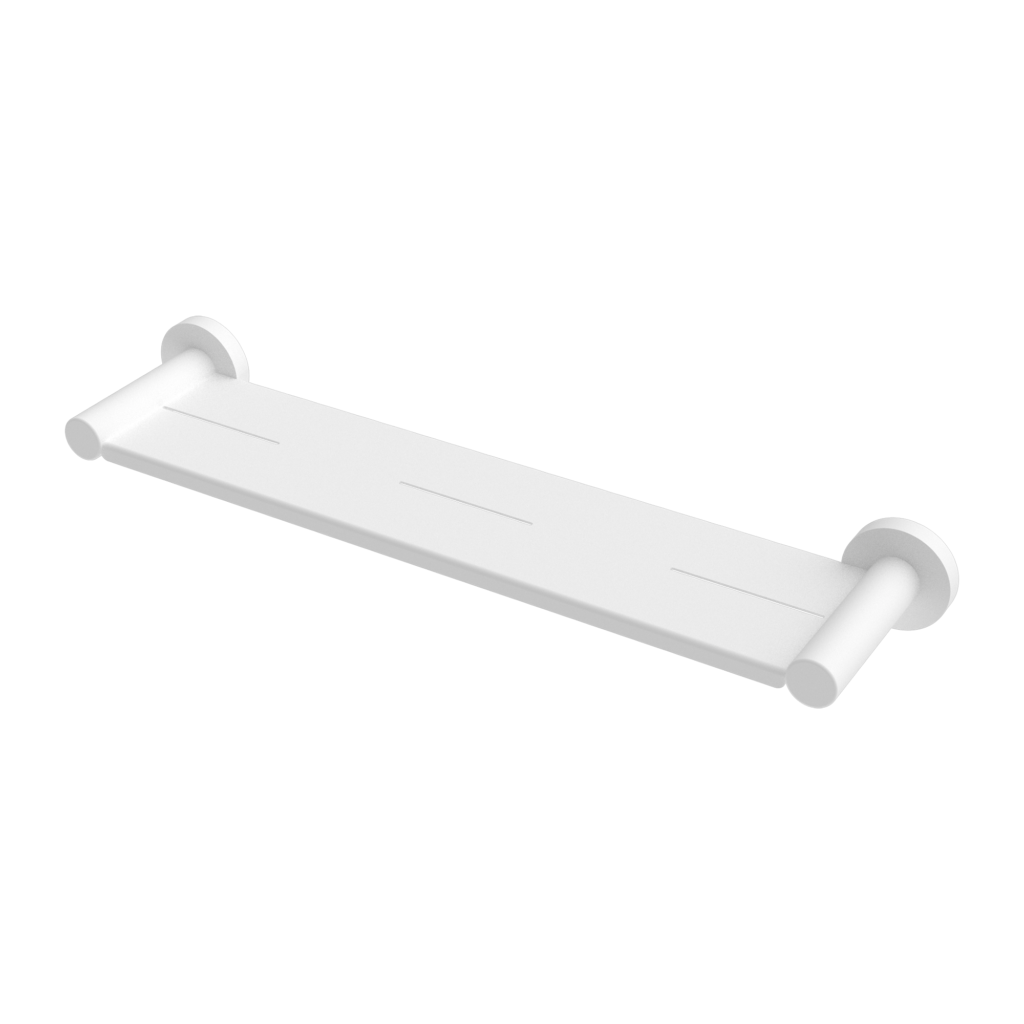 Nero NR1987aMW Mecca Metal Shower Shelf - Matte White