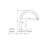 Nero NR211703BN Kara Bath Set - Brushed Nickel