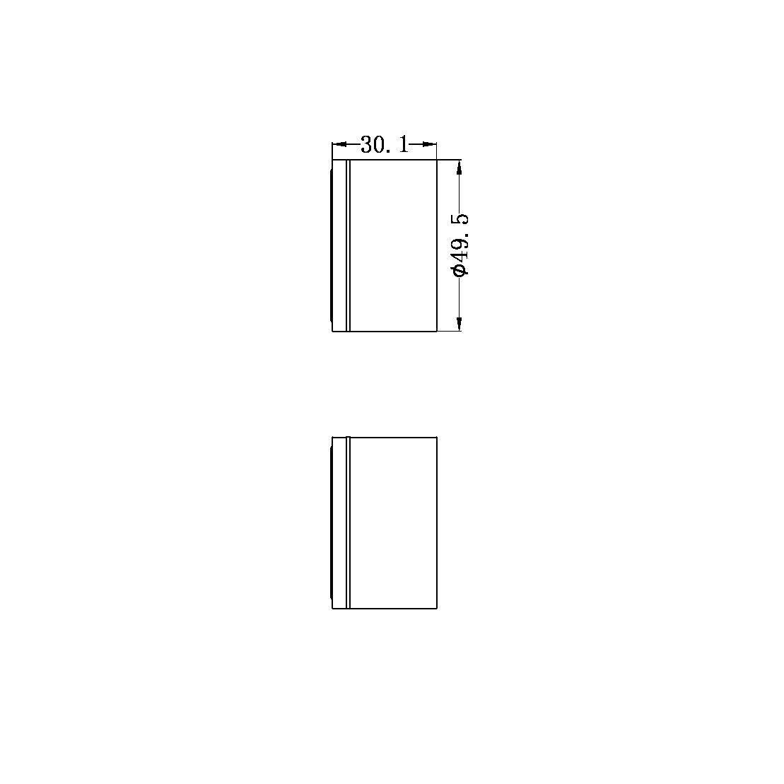 Nero NR211709BG Kara Wall Top Assemblies - Brushed Gold