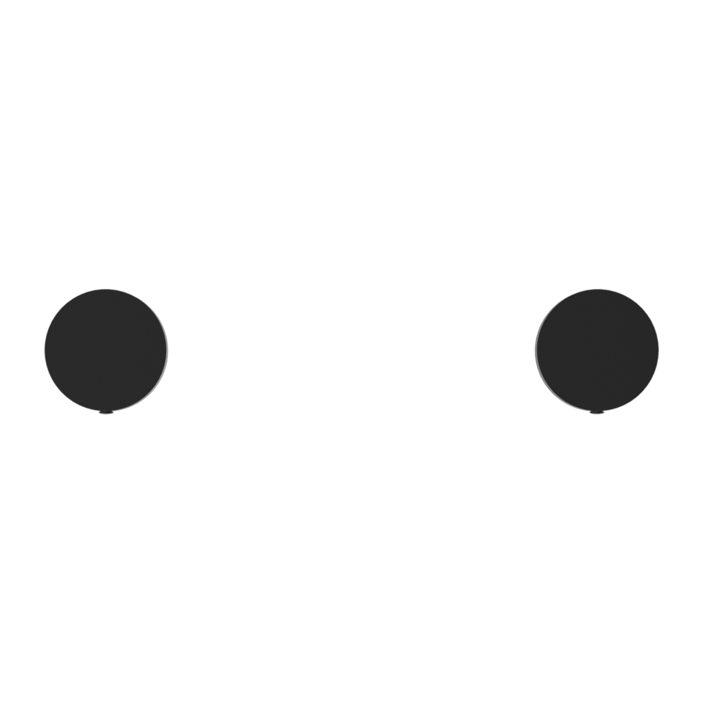 Nero NR211709MB Kara Wall Top Assemblies - Matte Black